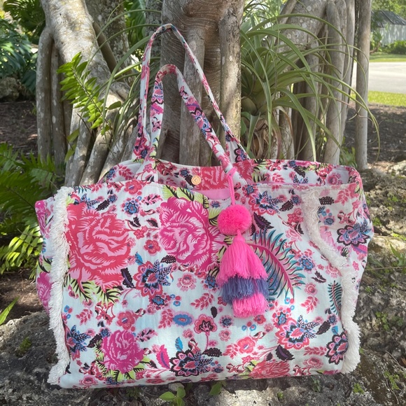 Boho Rose Tote - Picture 3 of 4
